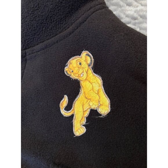 Womens Black Disney 100 Character Print Polyester Button Jacket Size M - Picture 5 of 11